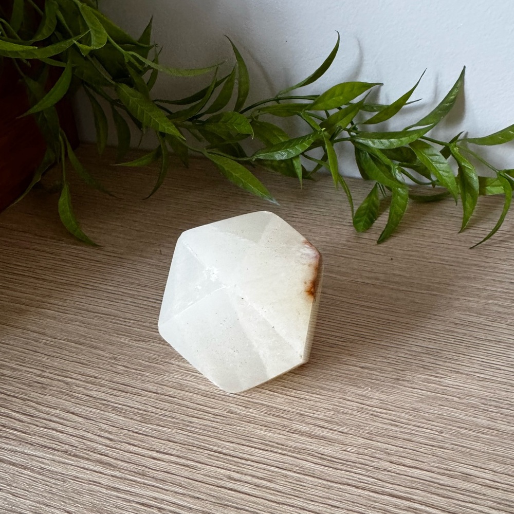 Faceted Stone Paperweight